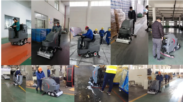 高美洗掃一體機(jī)，助力工廠地面高效清潔